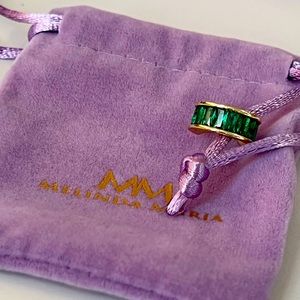 Melinda Maria Emerald Opulence Ear Cuff